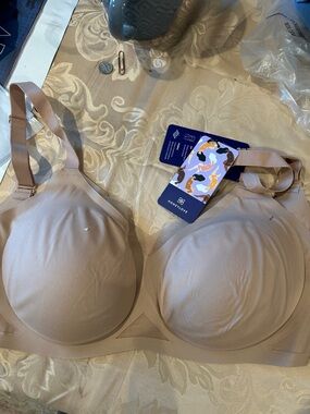 Honeylove Beige Seamless T-Shirt Bra - Smooth Everyday Support